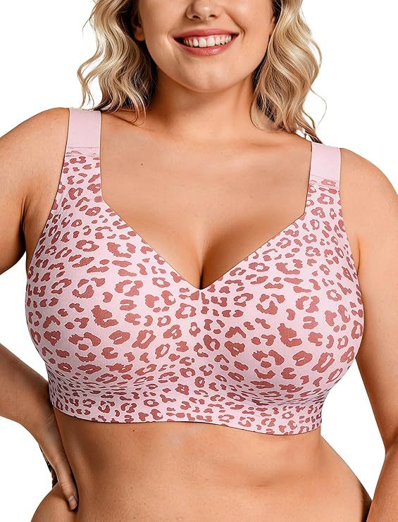 플러스 사이즈 무선 젤리 브라 여성용 지지력 좋은 심리 - Minimizer Bra Women 리뷰 및 가격